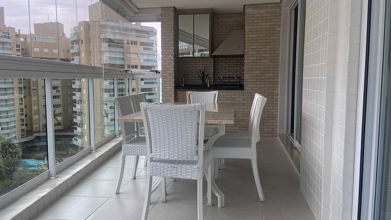 Riviera | Varanda Gourmet com Enxoval Completo