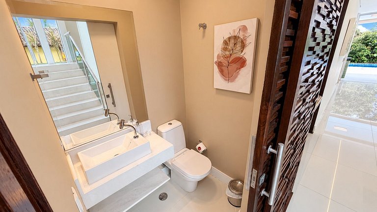 Riviera | 5 Suítes com Jacuzzi e Enxoval Completo