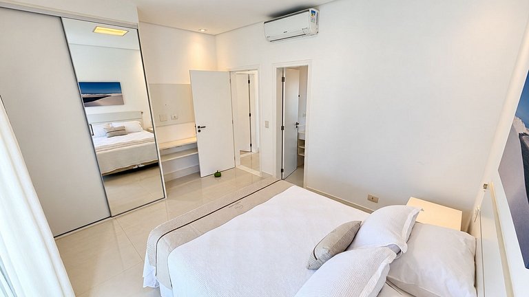 Riviera | 5 Suítes com Jacuzzi e Enxoval Completo