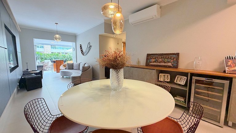 Riviera | Lindo Apto Garden com Enxoval Completo