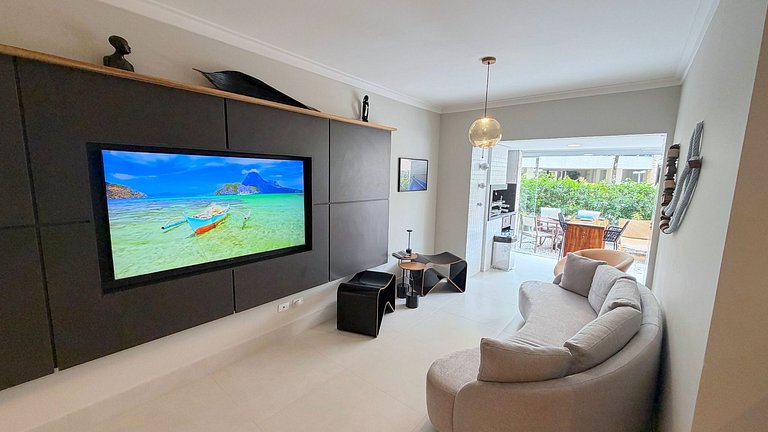 Riviera | Lindo Apto Garden com Enxoval Completo