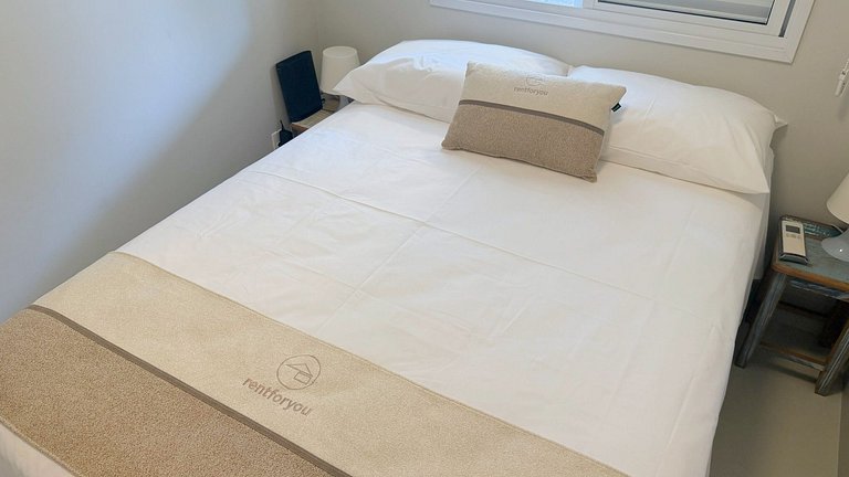 Riviera | Lindo Apto Garden com Enxoval Completo