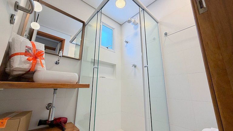 Riviera | Lindo Apto Garden com Enxoval Completo
