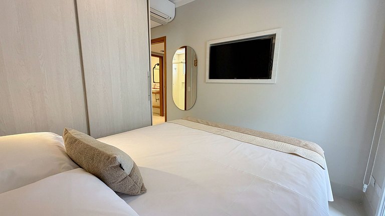 Riviera | Lindo Apto Garden com Enxoval Completo