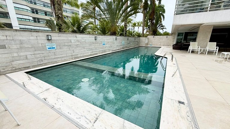 Riviera | Lindo Apto Garden com Enxoval Completo