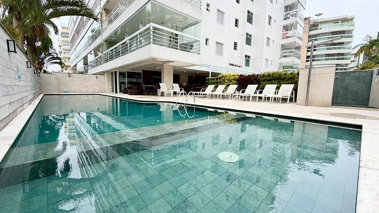 Riviera | Lindo Apto Garden com Enxoval Completo