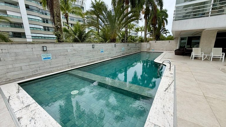 Riviera | Lindo Apto Garden com Enxoval Completo