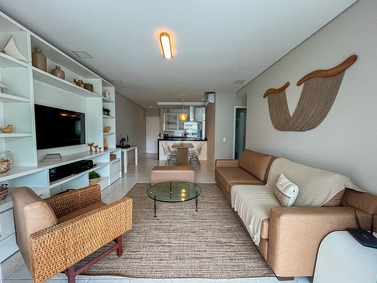 Riviera | Lindo Apto 4 Suítes com Enxoval Completo