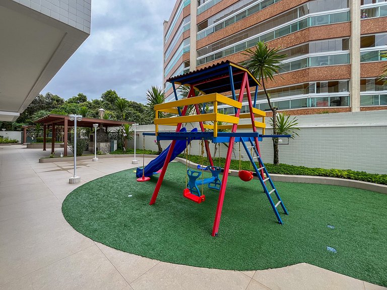 Riviera | Lindo Apto 4 Suítes com Enxoval Completo