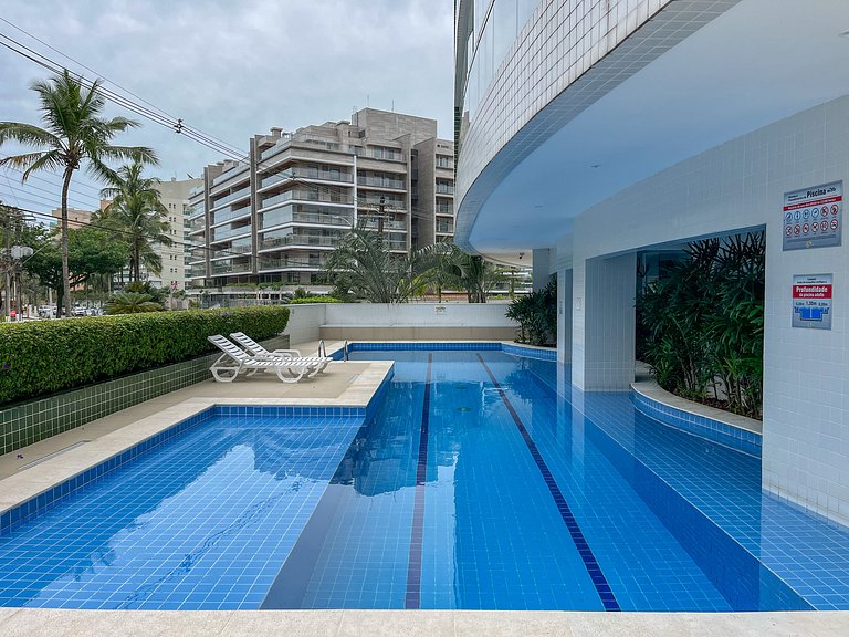 Riviera | Lindo Apto 4 Suítes com Enxoval Completo