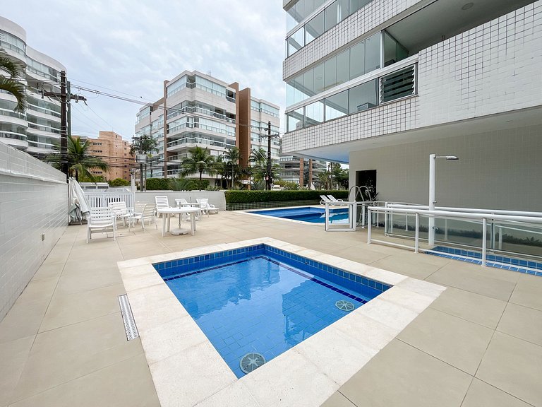 Riviera | Lindo Apto 4 Suítes com Enxoval Completo