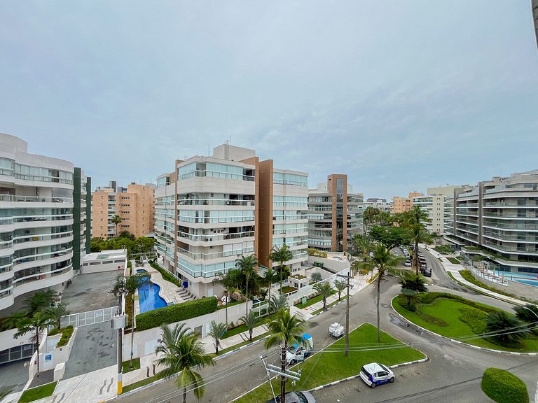 Riviera | Lindo Apto 4 Suítes com Enxoval Completo