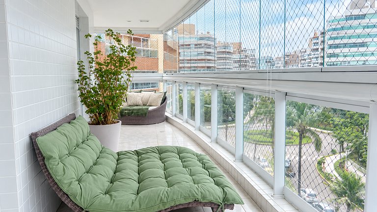 Riviera | Lindo Apto 4 Suítes com Enxoval Completo